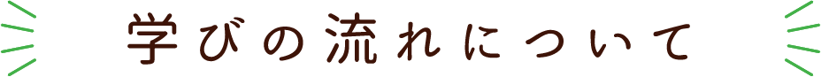 介護福祉科の学びの流れについて